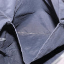 HERMES Her Line Kabas Tote Bag Canvas Gray Silver Auth 164959-20