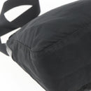 PRADA Shoulder Bag Nylon Black Silver Auth 164965-18