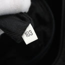 PRADA Shoulder Bag Nylon Black Silver Auth 164965-12