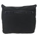 PRADA Shoulder Bag Nylon Black Silver Auth 164965-2