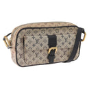 LOUIS VUITTON Monogram Mini Juliet MM Shoulder Bag Blue M92004 LV Auth 164976-1
