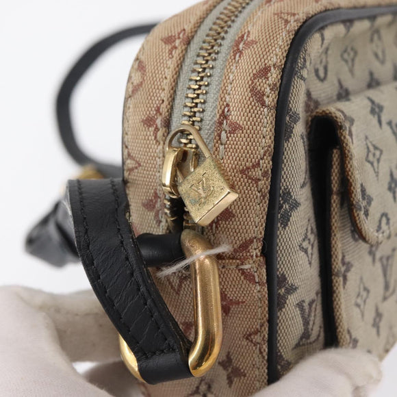 LOUIS VUITTON Monogram Mini Juliet MM Shoulder Bag Blue M92004 LV Auth 164976