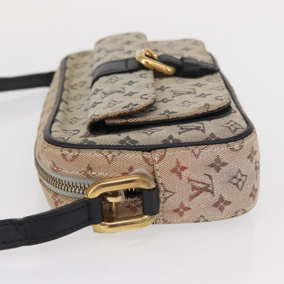 LOUIS VUITTON Monogram Mini Juliet MM Shoulder Bag Blue M92004 LV Auth 164976