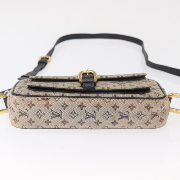 LOUIS VUITTON Monogram Mini Juliet MM Shoulder Bag Blue M92004 LV Auth 164976