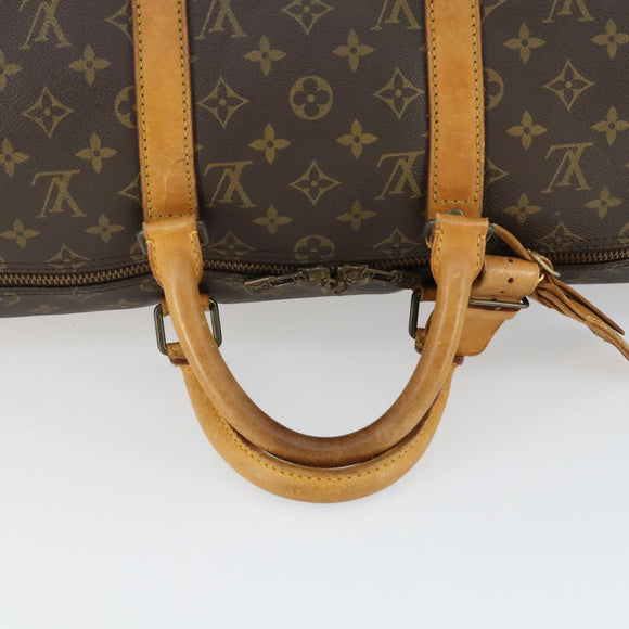 LOUIS VUITTON Monogram Keepall 50 Boston Bag M41426 LV Auth 164979
