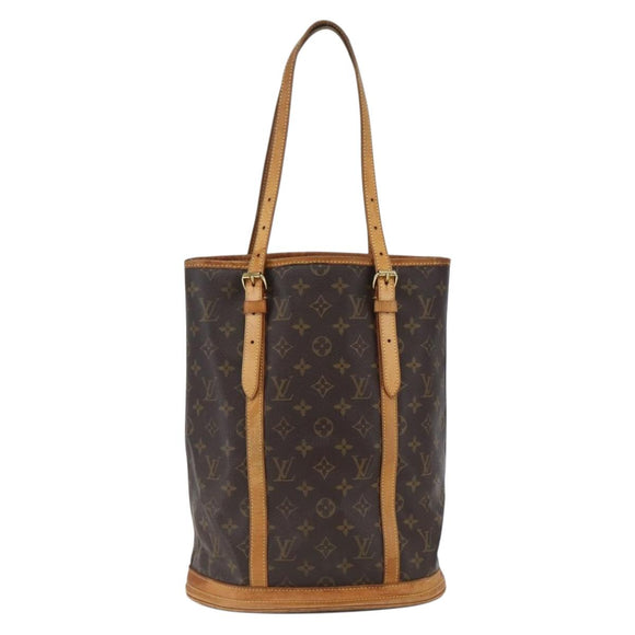 LOUIS VUITTON Monogram Bucket GM Shoulder Bag M42236 LV Auth 164986