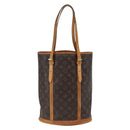 LOUIS VUITTON Monogram Bucket GM Shoulder Bag M42236 LV Auth 164986-3