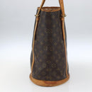 LOUIS VUITTON Monogram Bucket GM Shoulder Bag M42236 LV Auth 164986-5