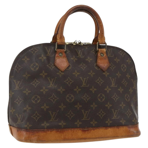 LOUIS VUITTON Monogram Alma Hand Bag M51130 LV Auth 165004