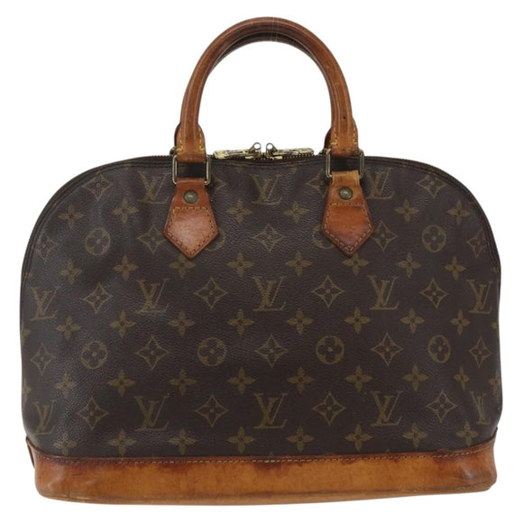 LOUIS VUITTON Monogram Alma Hand Bag M51130 LV Auth 165004