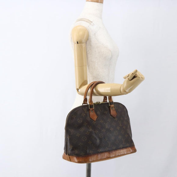LOUIS VUITTON Monogram Alma Hand Bag M51130 LV Auth 165004