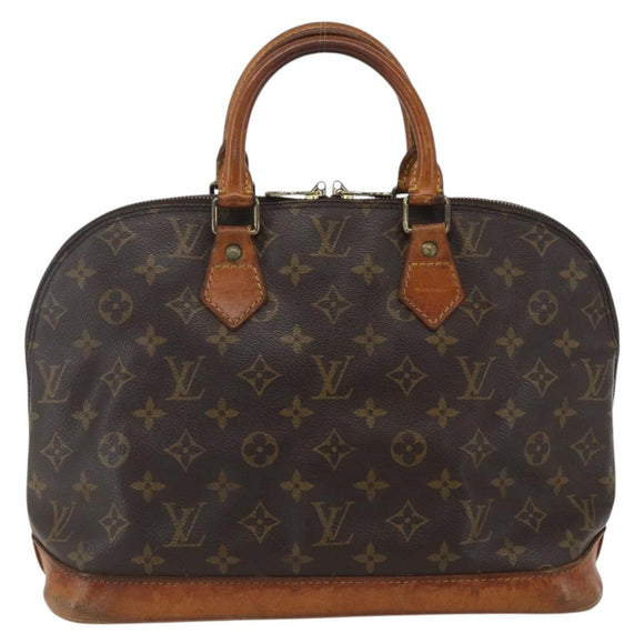 LOUIS VUITTON Monogram Alma Hand Bag M51130 LV Auth 165004