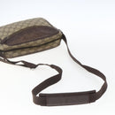 GUCCI GG Supreme Shoulder Bag PVC Beige Silver 114291 Auth 165009-7