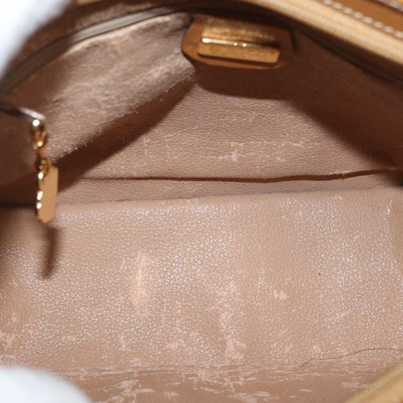 GUCCI Shoulder Bag Canvas Brown Gold 001 084 1036 Auth 165014