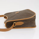 GUCCI Shoulder Bag Canvas Brown Gold 001 084 1036 Auth 165014-5