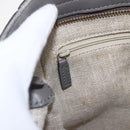 GUCCI Micro GG Canvas Guccissima Handtasche 2way Grau Gold 449241 Auth 165015-21
