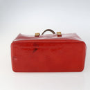 LOUIS VUITTON Monogram Vernis Reade PM Bag Pomme D'amour M91990 LV Auth 165017-5