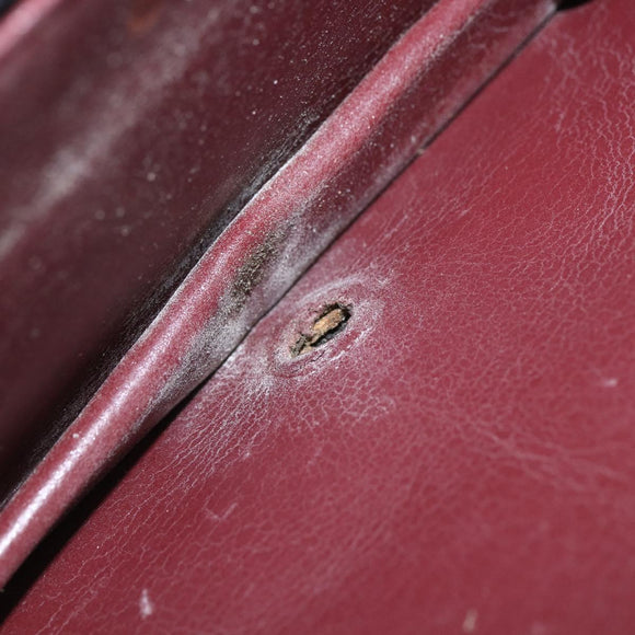 CHANEL Matelasse Chain Shoulder Bag cotton Black Gold CC Auth 165024