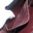 CHANEL Matelasse Chain Shoulder Bag cotton Black Gold CC Auth 165024-12