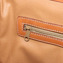 CELINE Macadam Canvas Tote Bag PVC Leather Brown Gold Auth 165026-19