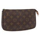 LOUIS VUITTON Monogram Pochette Accessoires Pouch M51980 LV Auth 165032-1