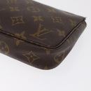 LOUIS VUITTON Monogram Pochette Accessoires Pouch M51980 LV Auth 165032-11