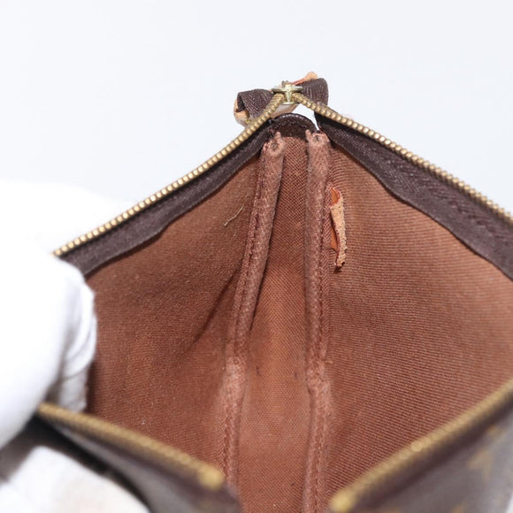 LOUIS VUITTON Monogram Pochette Accessoires Pouch M51980 LV Auth 165032