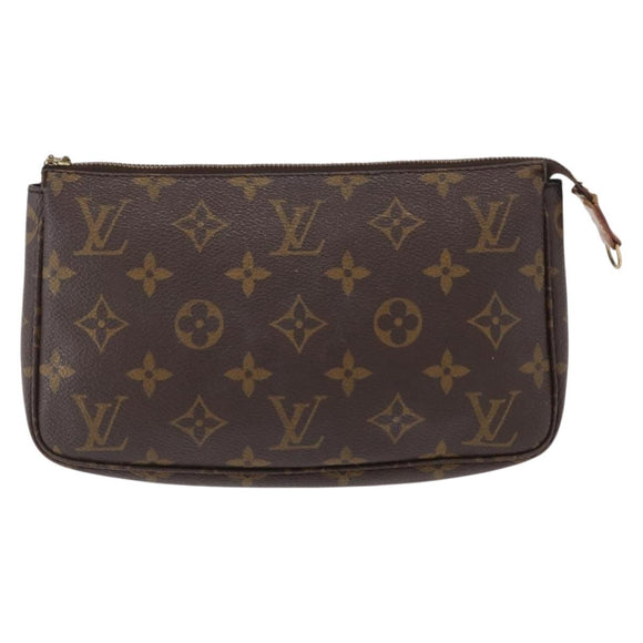 LOUIS VUITTON Monogram Pochette Accessoires Etui M51980 LV Auth 165032