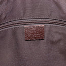 GUCCI GG Canvas Shoulder Bag Beige Silver 146236 Auth 165033-18