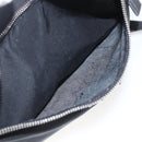 PRADA Shoulder Bag Nylon Black Silver Auth 165034-11