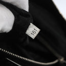 PRADA Shoulder Bag Nylon Black Silver Auth 165034-12