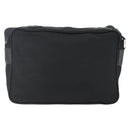 PRADA Shoulder Bag Nylon Black Silver Auth 165034-2