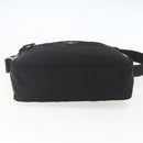 PRADA Shoulder Bag Nylon Black Silver Auth 165034-5