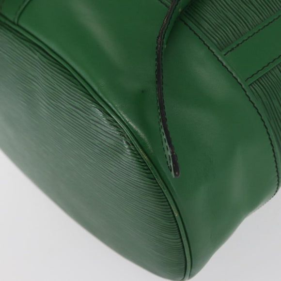 LOUIS VUITTON Epi Randonnee GM Shoulder Bag Green M43084 LV Auth 165041