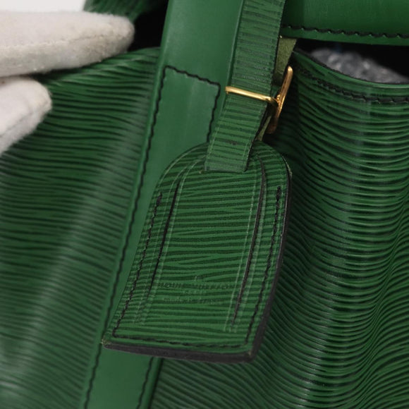 LOUIS VUITTON Epi Randonnee GM Shoulder Bag Green M43084 LV Auth 165041