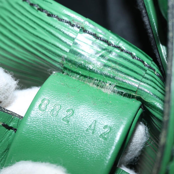 LOUIS VUITTON Epi Randonnee GM Shoulder Bag Green M43084 LV Auth 165041