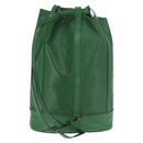 LOUIS VUITTON Epi Randonnee GM Shoulder Bag Green M43084 LV Auth 165041-2