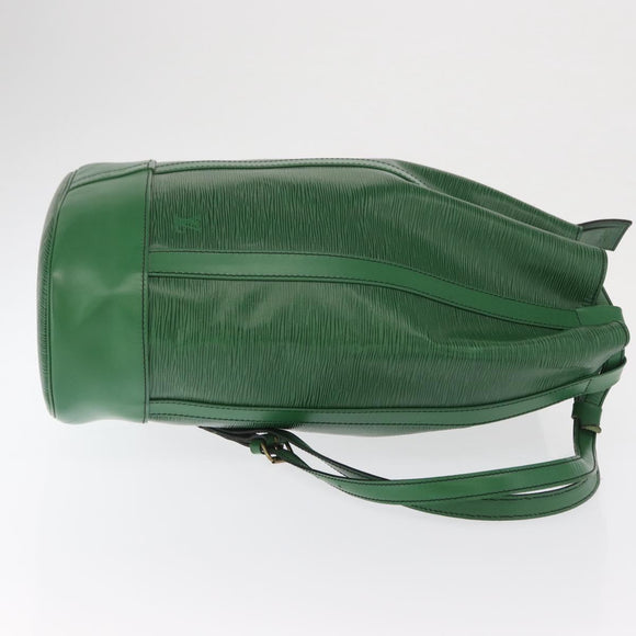 LOUIS VUITTON Epi Randonnee GM Shoulder Bag Green M43084 LV Auth 165041