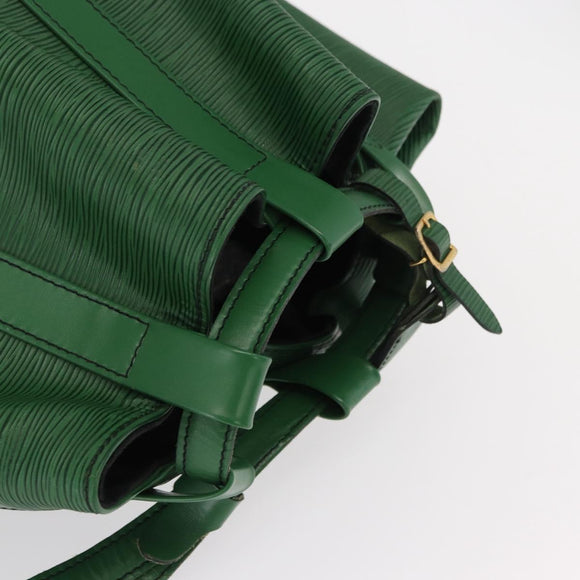 LOUIS VUITTON Epi Randonnee GM Shoulder Bag Green M43084 LV Auth 165041