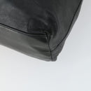 PRADA Tote Bag Leather Black Auth 165044-12