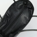 PRADA Tote Bag Leather Black Auth 165044-6