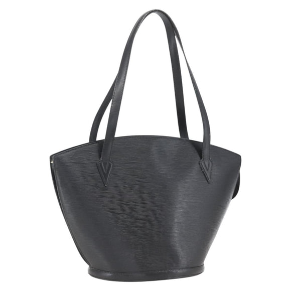 LOUIS VUITTON Epi Saint Jacques Shopping Bag Black M52262 LV Auth 165047