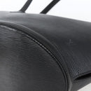 LOUIS VUITTON Epi Saint Jacques Shopping Bag Black M52262 LV Auth 165047-9