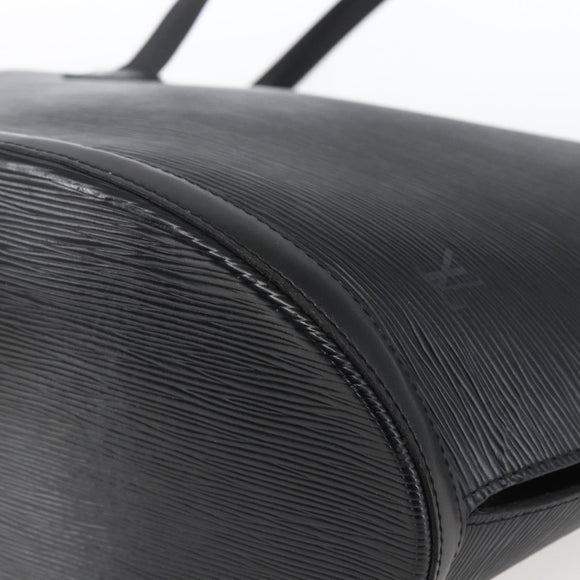 LOUIS VUITTON Epi Saint Jacques Shopping Bag Black M52262 LV Auth 165047