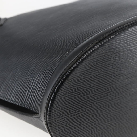LOUIS VUITTON Epi Saint Jacques Shopping Bag Black M52262 LV Auth 165047