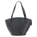 LOUIS VUITTON Epi Saint Jacques Shopping Bag Black M52262 LV Auth 165047-13