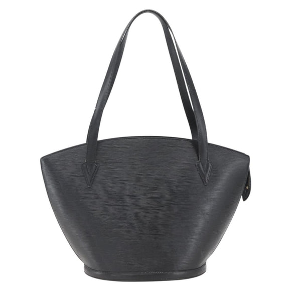 LOUIS VUITTON Epi Saint Jacques Shopping Bag Black M52262 LV Auth 165047