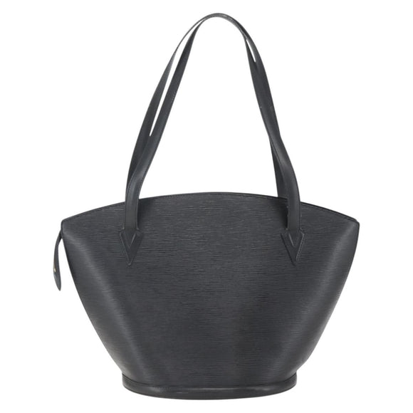 LOUIS VUITTON Epi Saint Jacques Shopping Bag Black M52262 LV Auth 165047