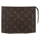 LOUIS VUITTON Monogram Poche Toilette 19 Pouch M47544 LV Auth 165053-13