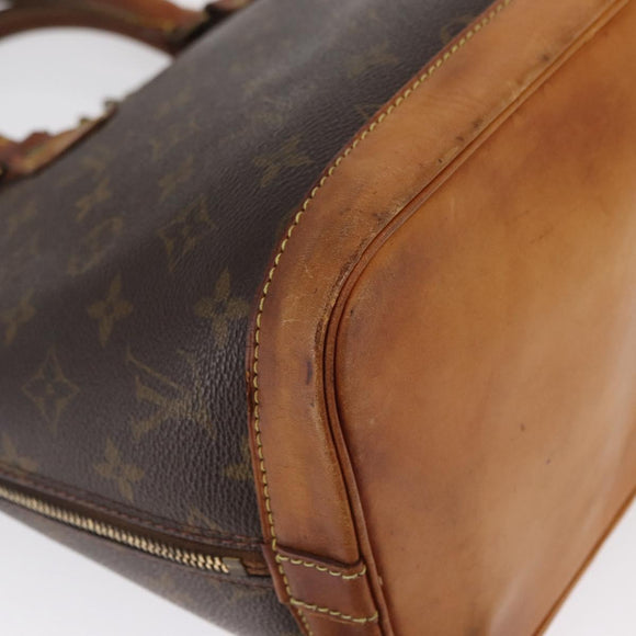 LOUIS VUITTON Monogram Alma Hand Bag M51130 LV Auth 165057